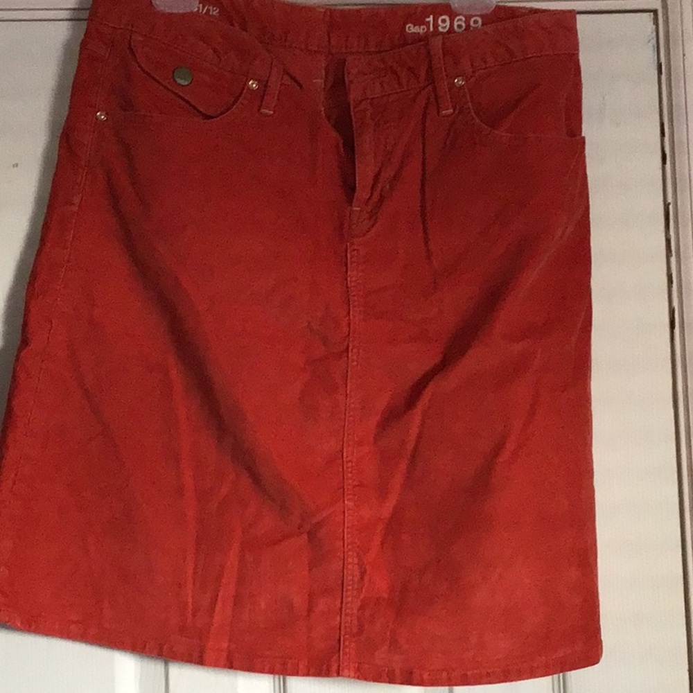Vintage corduroy skirt